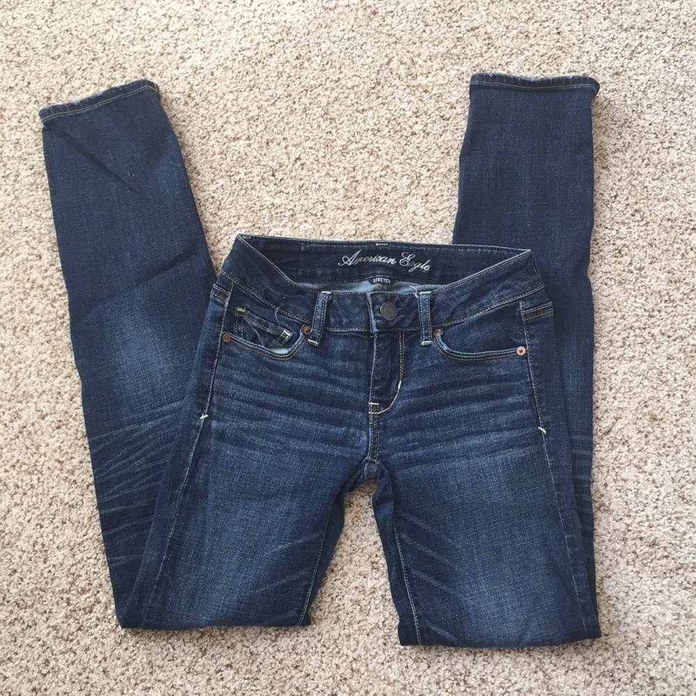 American Eagle Skinny Jeans Size 0 Regular